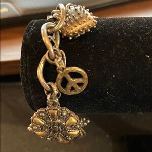 Bronze Charm Bracelet